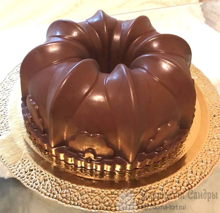 Торт - Хрустящий шоколадный сюрприз